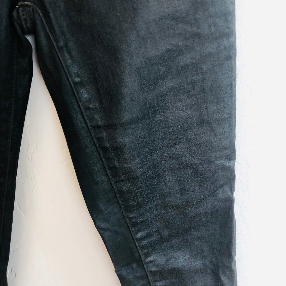 Adriano Goldschmied Faux Leather Super Skinny Jean - Picture 5 of 12
